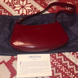 Small Red Leather Purse